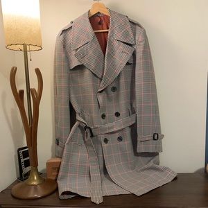 Vintage Coronet Tailored Trench Coat Sz42-44